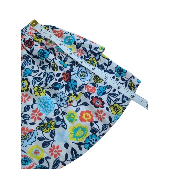 Terra & Sky Womens Top Size 1X Ruffle Sleeve Off Shoulder Floral - Picture 4 of 8